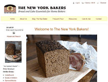 Tablet Screenshot of nybakers.com